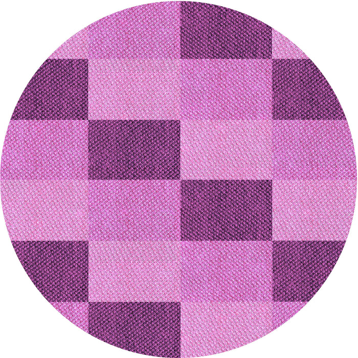 Square Machine Washable Transitional Violet Purple Rug in a Living Room, wshpat3530pur