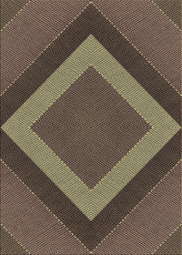 Machine Washable Transitional Chocolate Brown Rug, wshpat3531brn