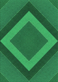 Machine Washable Transitional Deep Emerald Green Rug, wshpat3531grn