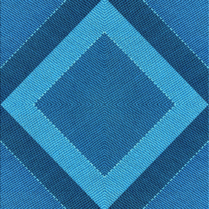 Machine Washable Transitional Blueberry Blue Rug, wshpat3531lblu