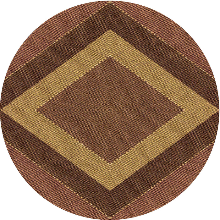 Square Machine Washable Transitional Orange Rug in a Living Room, wshpat3531org