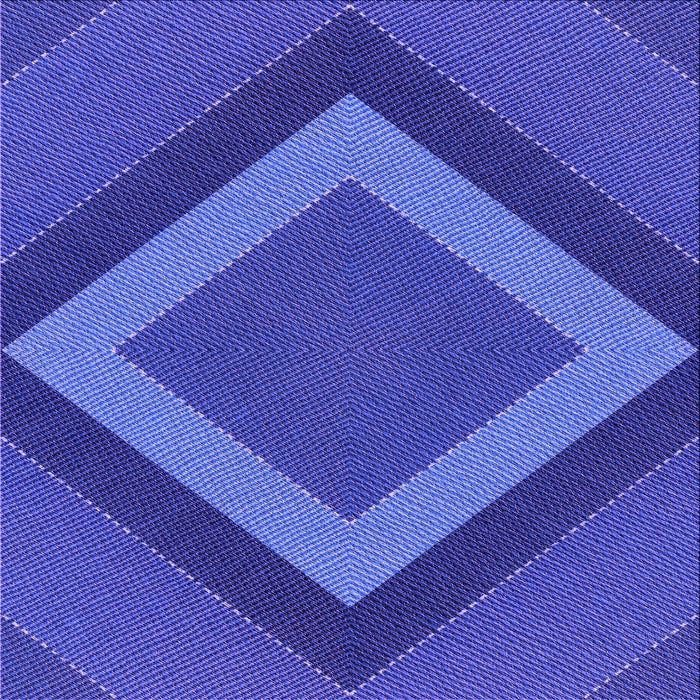 Round Patterned Light Slate Blue Rug, pat3531pur