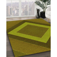 Patterned Brown Rug, pat3531yw