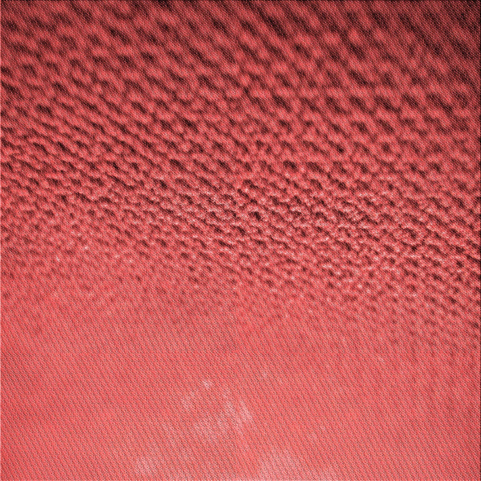 Round Patterned Red Rug, pat3532rd