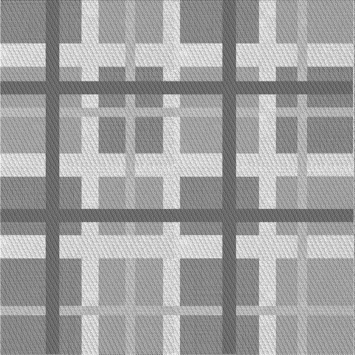 Round Patterned Platinum Gray Rug, pat3533gry