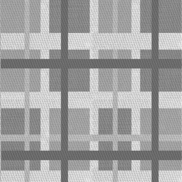 Patterned Platinum Gray Rug, pat3533gry