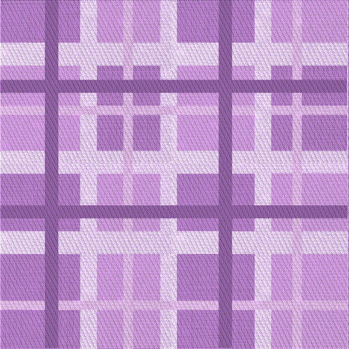 Round Patterned Purple Rug, pat3533pur