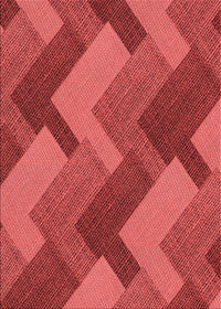 Machine Washable Transitional Red Rug, wshpat3534rd