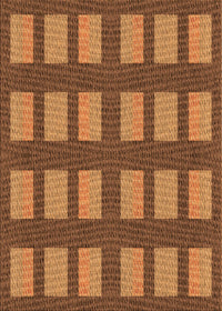 Machine Washable Transitional Saddle Brown Rug, wshpat3535org