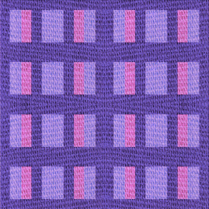 Round Machine Washable Transitional Amethyst Purple Rug, wshpat3535pur