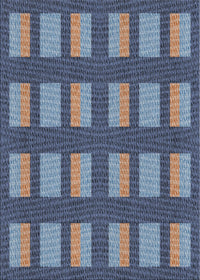 Machine Washable Transitional Dark Blue Grey Blue Rug, wshpat3535