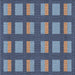 Sideview of Machine Washable Transitional Dark Blue Grey Blue Rug, wshpat3535