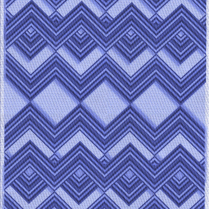 Patterned Sky Blue Rug, pat3536blu