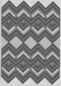 Machine Washable Transitional Cloud Gray Rug, wshpat3536gry