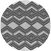 Square Patterned Cloud Gray Rug, pat3536gry