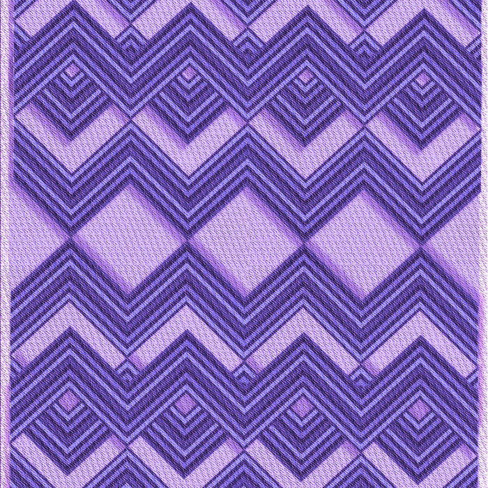 Machine Washable Transitional Amethyst Purple Rug, wshpat3536pur