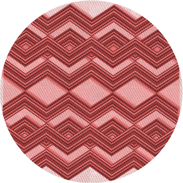 Square Machine Washable Transitional Red Rug in a Living Room, wshpat3536rd