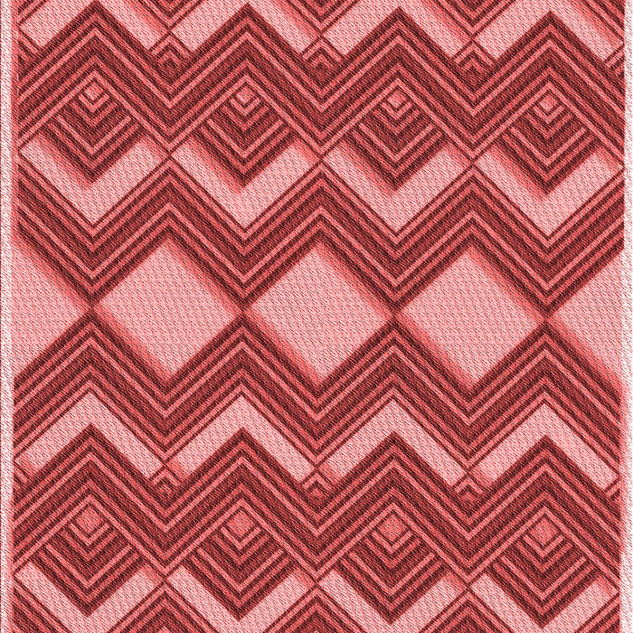 Machine Washable Transitional Red Rug, wshpat3536rd