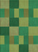 Patterned Apple Green Rug, pat3537grn