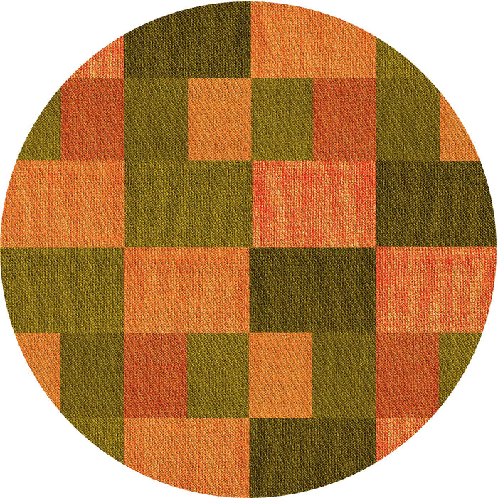 Square Machine Washable Transitional Mahogany Brown Rug in a Living Room, wshpat3537yw