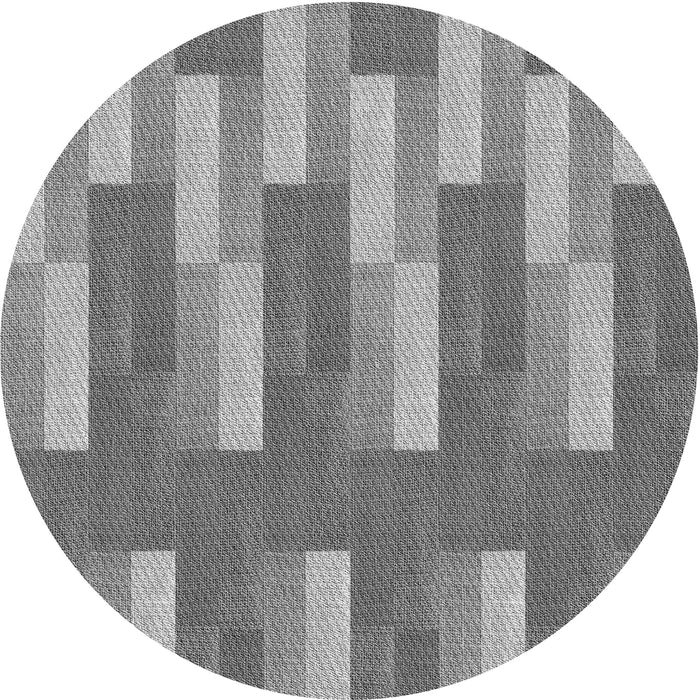 Square Machine Washable Transitional Ash Gray Rug in a Living Room, wshpat3538gry
