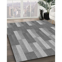 Patterned Ash Gray Rug, pat3538gry