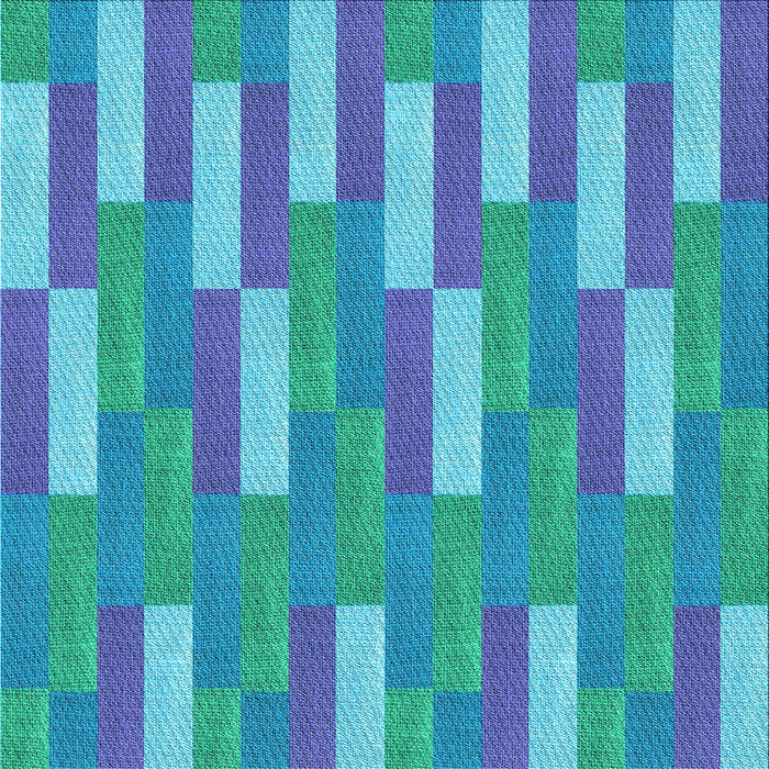 Round Machine Washable Transitional Bright Turquoise Blue Rug, wshpat3538lblu