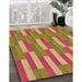 Machine Washable Transitional Red Rug in a Family Room, wshpat3538org