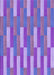 Machine Washable Transitional Blue Violet Purple Rug, wshpat3538pur