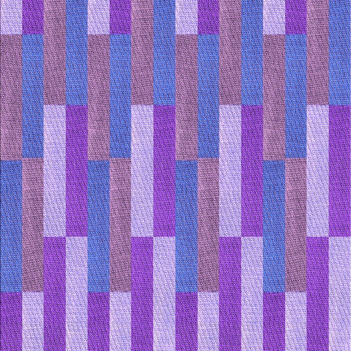 Patterned Blue Violet Purple Rug, pat3538pur