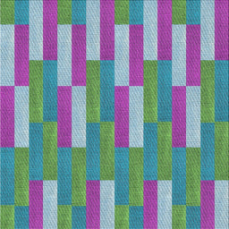 Square Patterned Bright Purple Novelty Rug, pat3538