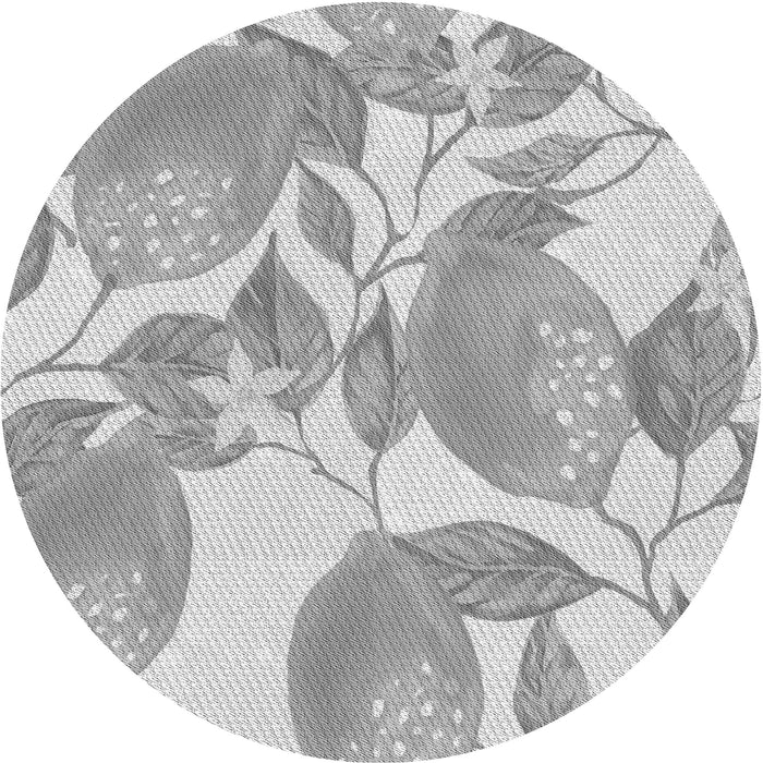 Square Patterned Gunmetal Gray Rug, pat3539gry