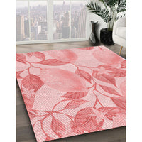 Patterned Red Rug, pat3539rd