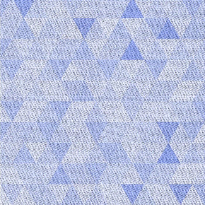 Round Patterned Sky Blue Rug, pat354blu