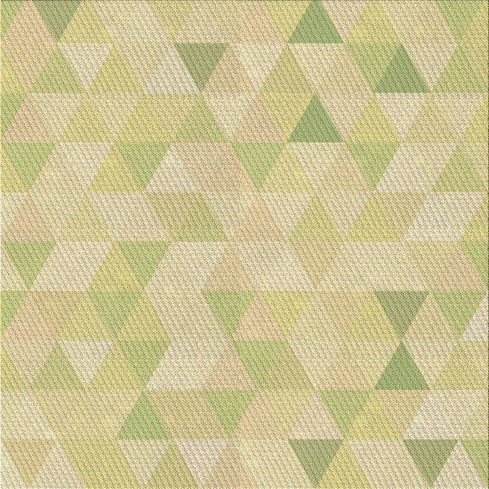 Round Patterned Metallic Gold Rug, pat354brn