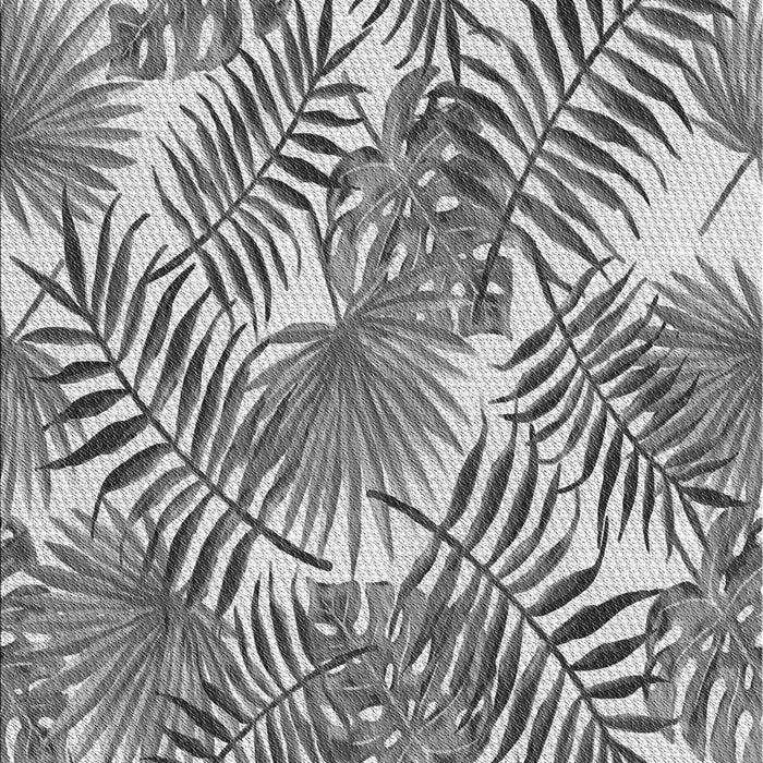 Patterned Platinum Silver Gray Rug, pat3540gry