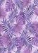 Patterned Purple Violet Purple Rug, pat3540pur