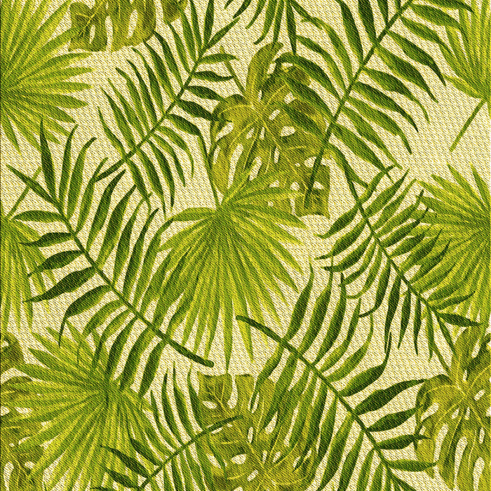 Machine Washable Transitional Bold Yellow Rug, wshpat3540yw