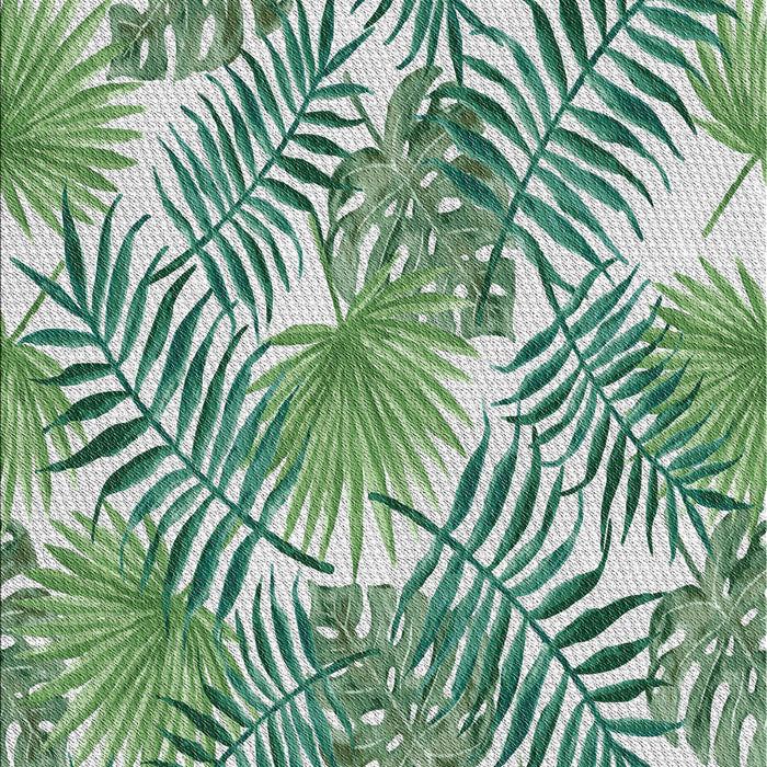 Patterned Pine Green Novelty Rug, pat3540