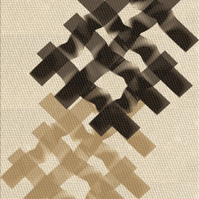 Machine Washable Transitional Golden Blonde Gold Rug, wshpat3541brn