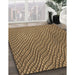 Machine Washable Transitional Golden Gold Rug in a Family Room, wshpat3542brn