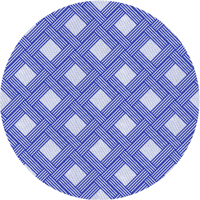 Square Machine Washable Transitional Blue Rug in a Living Room, wshpat3543blu