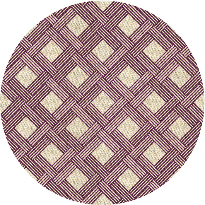 Square Patterned Golden Blonde Gold Rug, pat3543brn