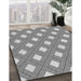 Patterned Gray Rug in Family Room, pat3543gry