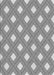 Patterned Gray Rug, pat3543gry