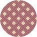 Square Patterned Khaki Gold Rug, pat3543org