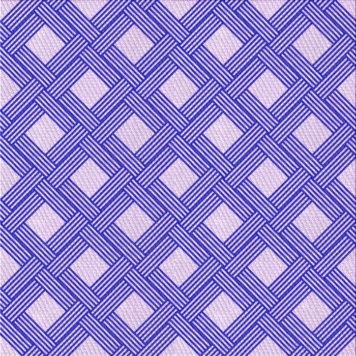 Round Patterned Blossom Pink Rug, pat3543pur