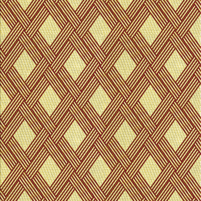 Patterned Red Rug, pat3543yw