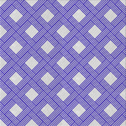 Square Patterned Gray Novelty Rug, pat3543