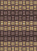 Patterned Bakers Brown Rug, pat3544brn